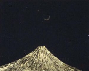 ©yoshikokawamoto星・月・富士山